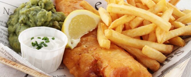 traditional fish and chips